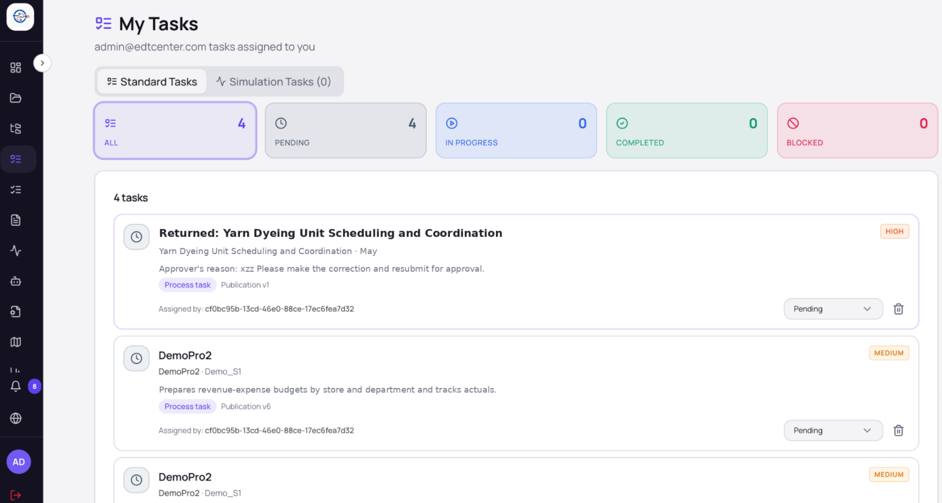 EDTBPM — AI-Powered Process & BPMN Platform